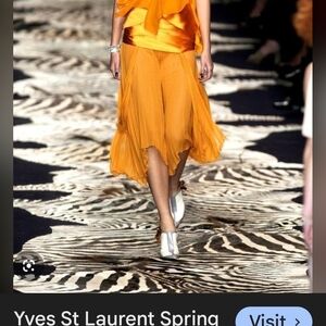 Vintage But NWT Tom Ford For YSL Spring Summer 2004  Collection Silk Blend RARE